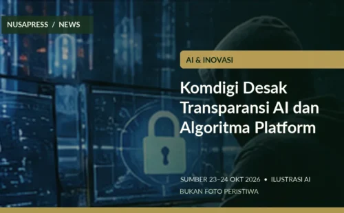 Komdigi Desak Transparansi AI dan Algoritma Platform