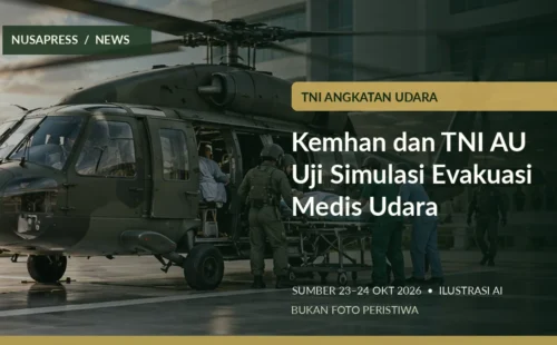 Kemhan dan TNI AU Uji Simulasi Evakuasi Medis Udara